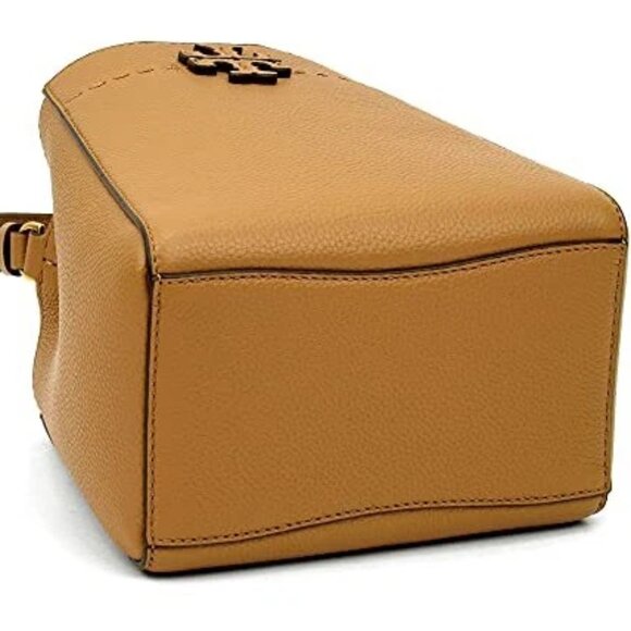 NWT ✅Tory Burch MCGRAW Bucket Bag ~ #158499-0624 ~ TIRAMISU ~ NWT & DUST BAG - Picture 10 of 17
